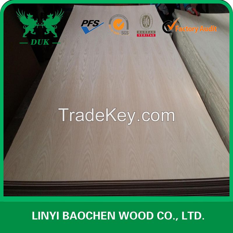 Furniture grade Red Oak veneer fancy plywood