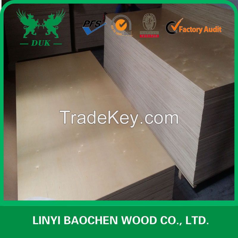 High quality furniture grade Brich plywood