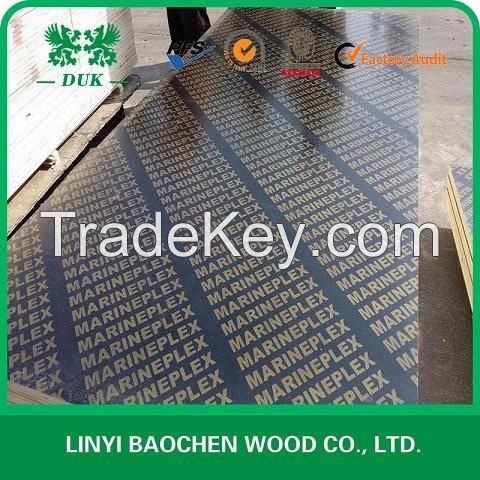 15mm film faced plywood for construction