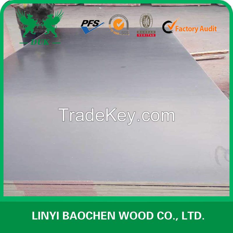 12mm black film faced plywood / construction plywood / shuttering plywood/ formwork plywood