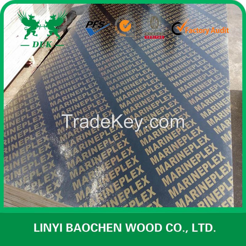 Thailand market 14mm film faced plywood sheet