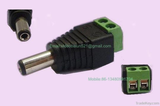DC Connect plug / DC POWER CABLE CONNECTOR PLUG for CCTV CAMERA