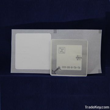 50*50mm HF RFID inlays library rfid tag, RFID library tag