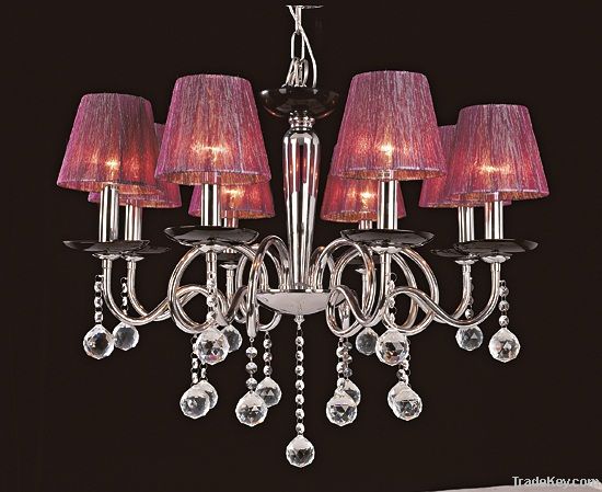pink classical aulic style chandelier