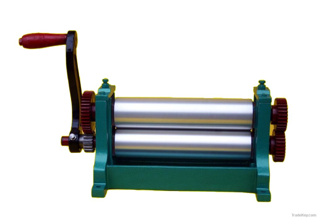 Manual tablet press machine, beeswax foundaton press roller