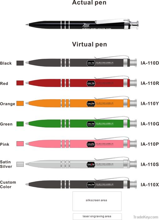 IA-110 Promotion pen with logo