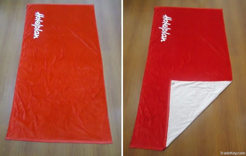 Velour Reactive Printed Beach Towel