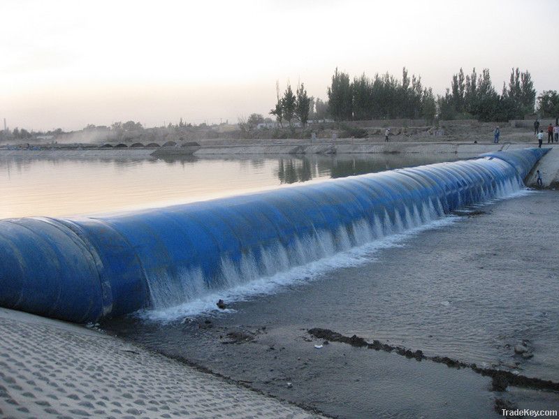 slope rubber dam