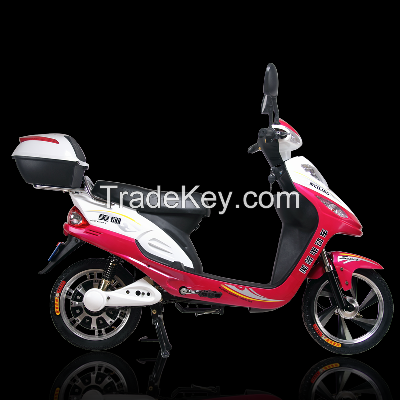 350W CE electric battery scooters with pedals  for sale