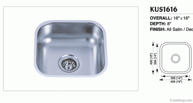 Undermount Single Bowl Sink of KUS1616