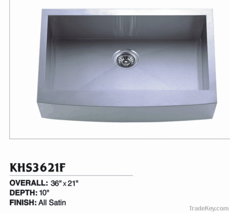 Handmade Sink KHS3621F for Kitchen Use