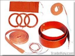 Different shapes and sizes of silicone rubber heater