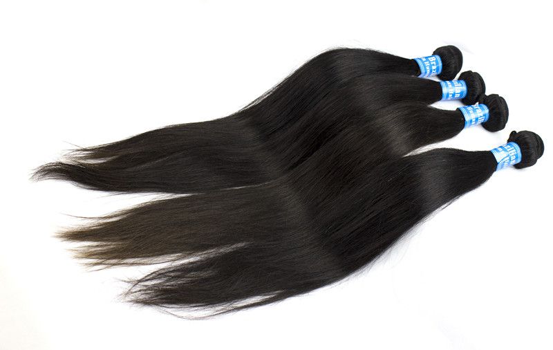 Human Hair Straight Weaving