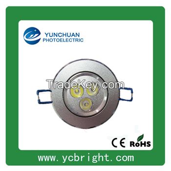 3w high power led downlight