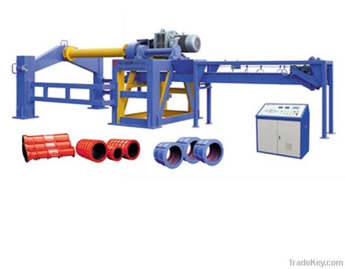 Concrete pipe making machines