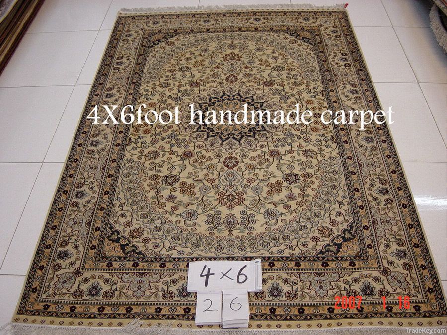 Hot-hand-made Silk Carpet