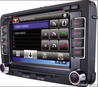 6.2" Car dvd player with gps for Skoda