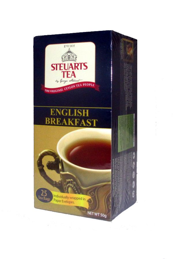 Steuarts English Breakfast 25 tea Bags