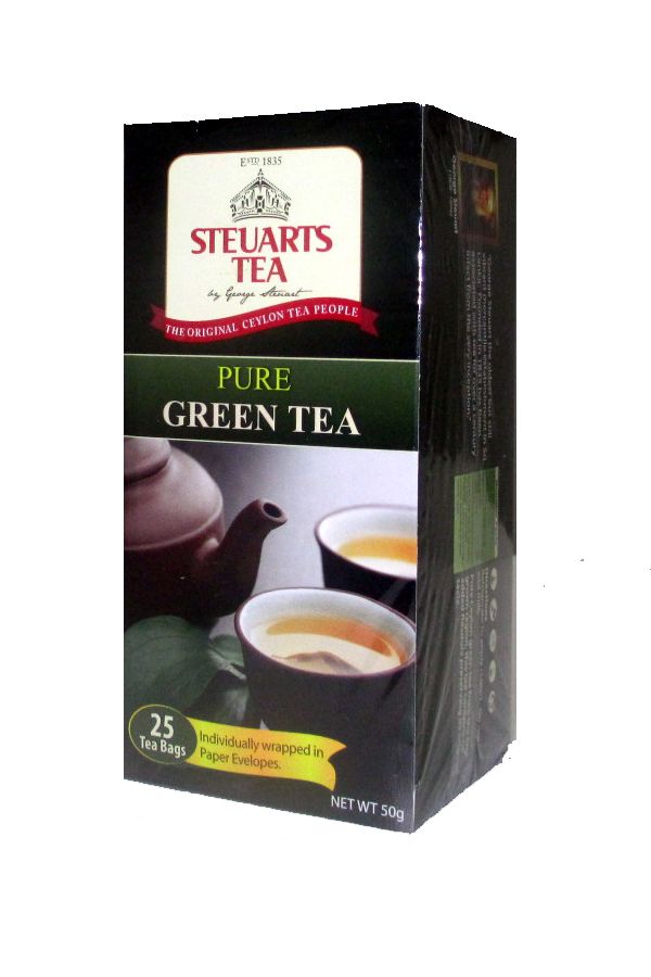 Steuarts Pure Green tea 25 tea Bags