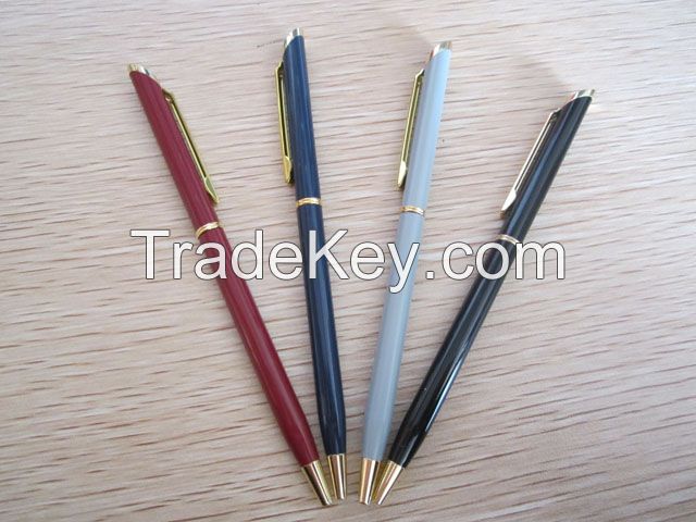 High Quality Promotional pens Popular metal ballpoint pens metal pen