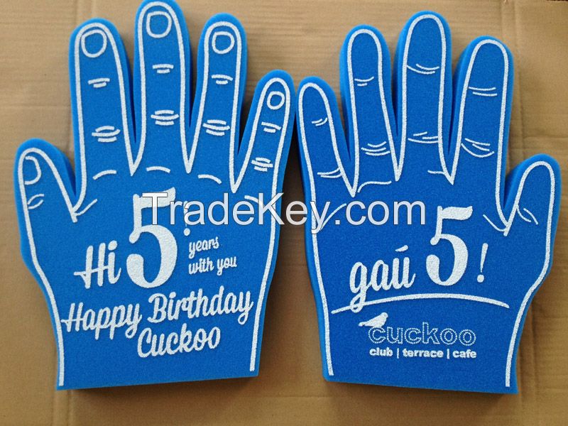 Promotional Cheering Sponge Foam Finger Foam Hand