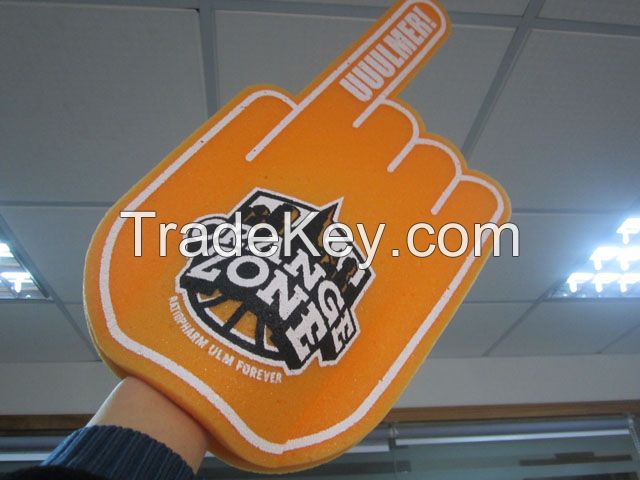 Promotional Cheering Sponge Foam Finger Foam Hand