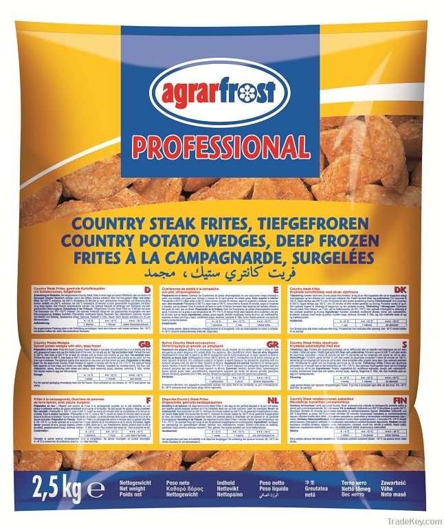 Agrarfrost Country Steak Frites Potato Wedges