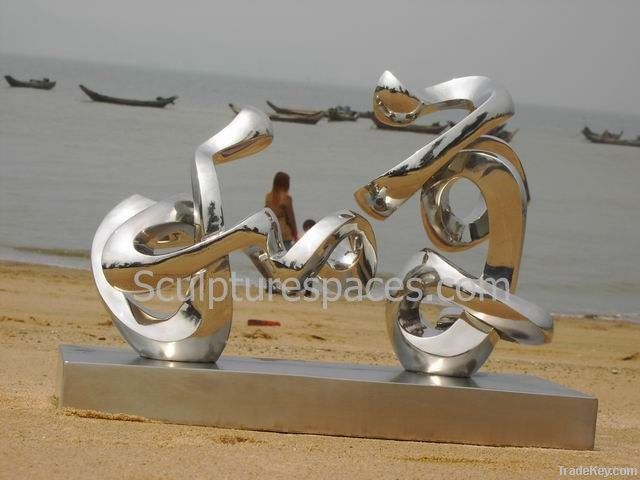 stainless steel sculpture