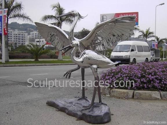 stainless steel sculpture