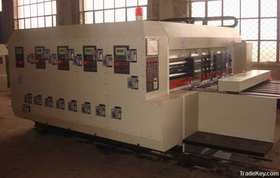 automatic  printer slotter die cutter machine