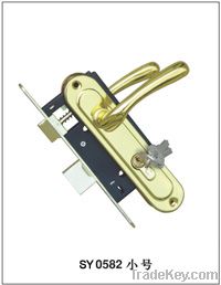 Mortise door lock