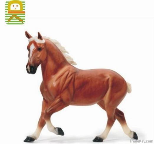 plastic horse figures toys for home decoration, OEM horse figures