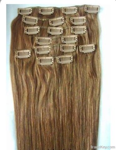 Charming clip-in hair extension