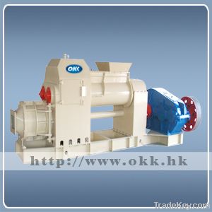 single vacuum clay extruder