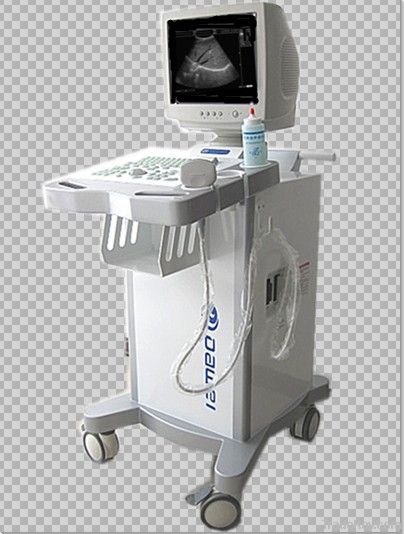 Competitive B Ultrasound Scanner Full Digital Trolley