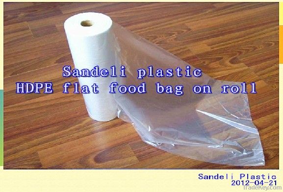 HDPE food bag with SGSISO22000 certificate
