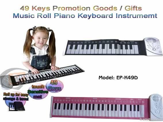 Flexible Roll up piano/Roll up Electronic piano/Portable Roll up pian