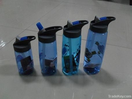 plastic water bottle