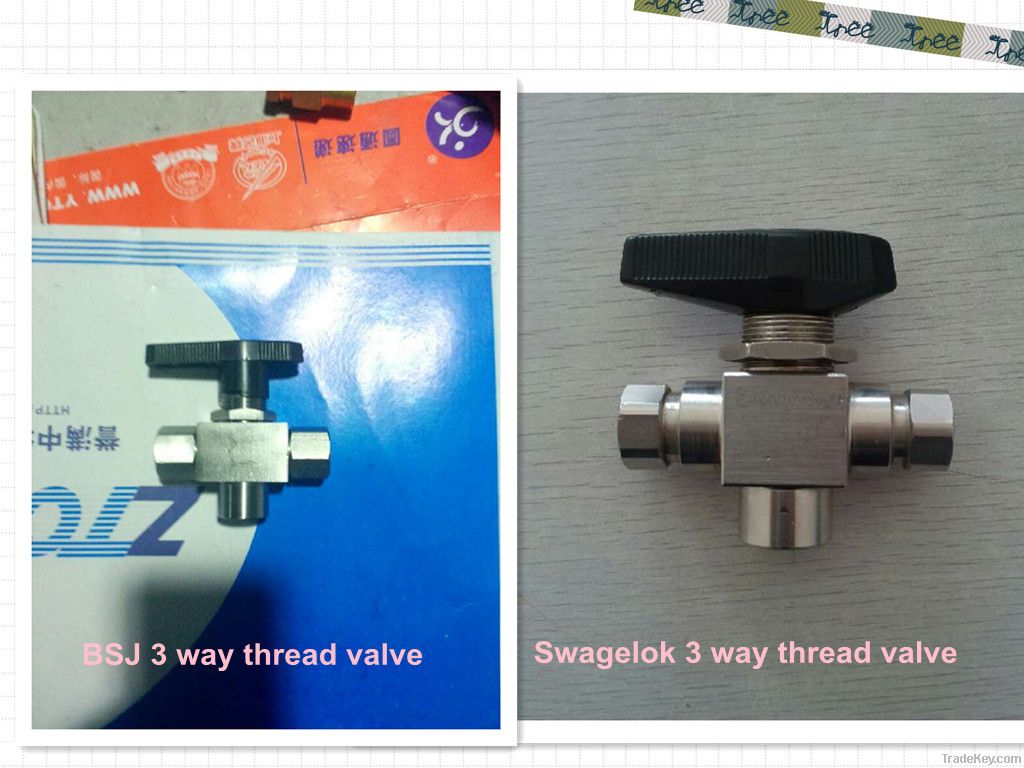 valves industrual valve, ball valve, 3-way high pressure ball vavle