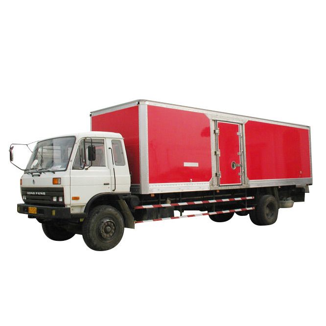 Quick assembled dry freight truck with FRP plywood panel