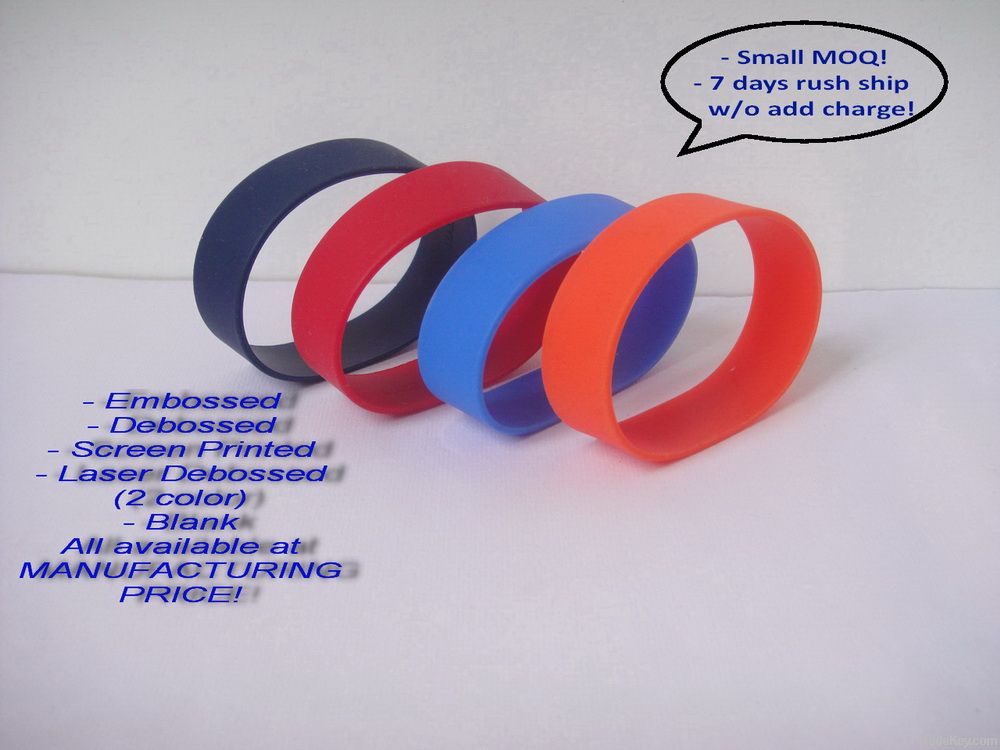 Silicone Bracelet / Bands