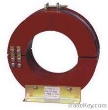 Casted insulation open-closed type zero-sequence current transformer