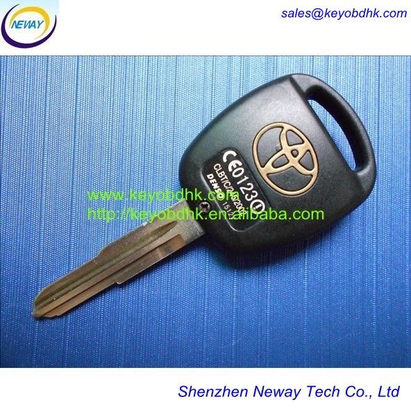 Toyota 2 button transponder car key covers