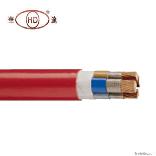 four core XLPE insulated steel wire armoured pvc sheathed power cable