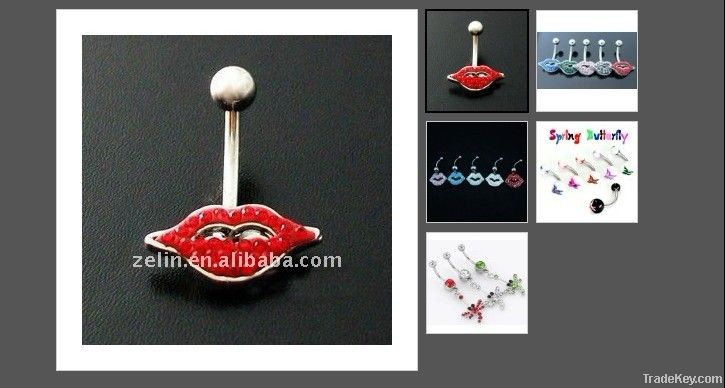 fashion belly button ring body piercing navel jewelry