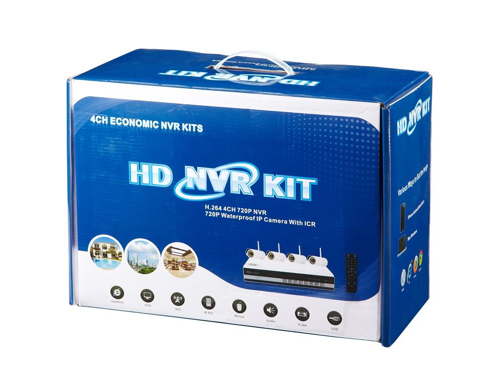 NVK-B1104D  4ch 720P NVR Kits