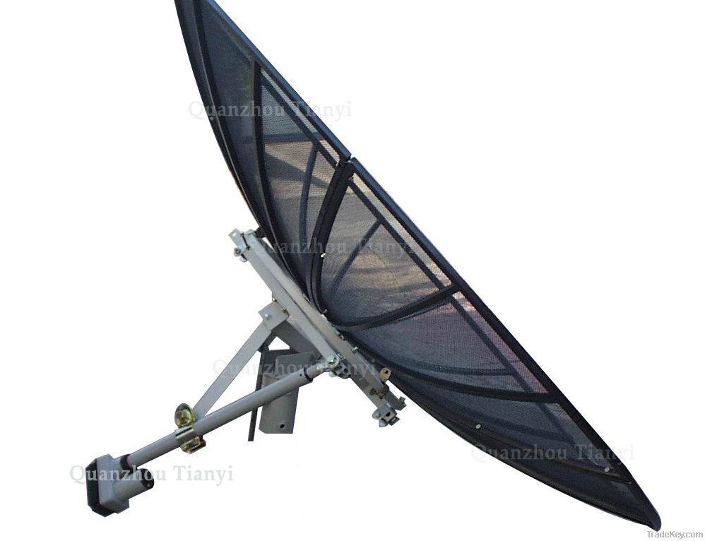 C band mesh antenna 240cm 300cm 350cm 450cm
