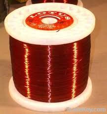Winding copper wire with enamel insulation