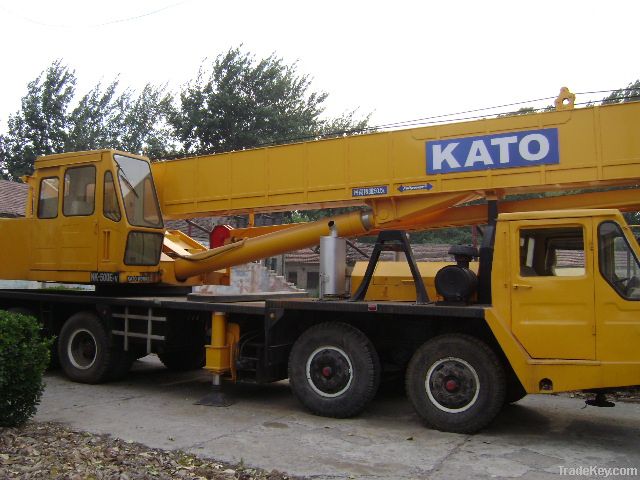 used cranes KATO 50T crane