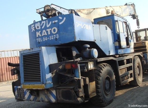 Kato used rough terrain crane
